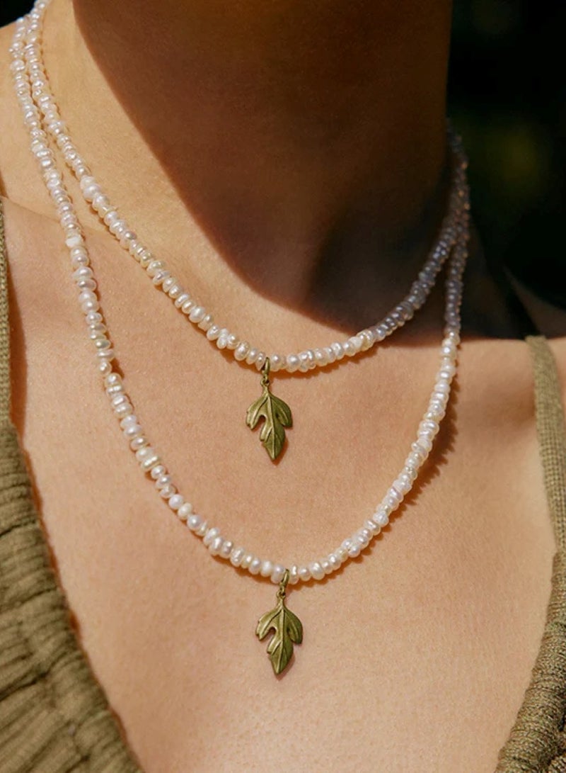 هيفانج قلادة لؤلؤ العنب - Image 5