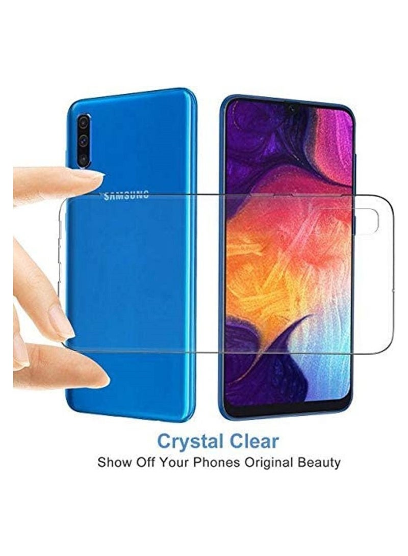 Samsung Galaxy A50 Case, Soft Silicone Back Case Cover for Samsung Galaxy A50 , Clear - Image 2