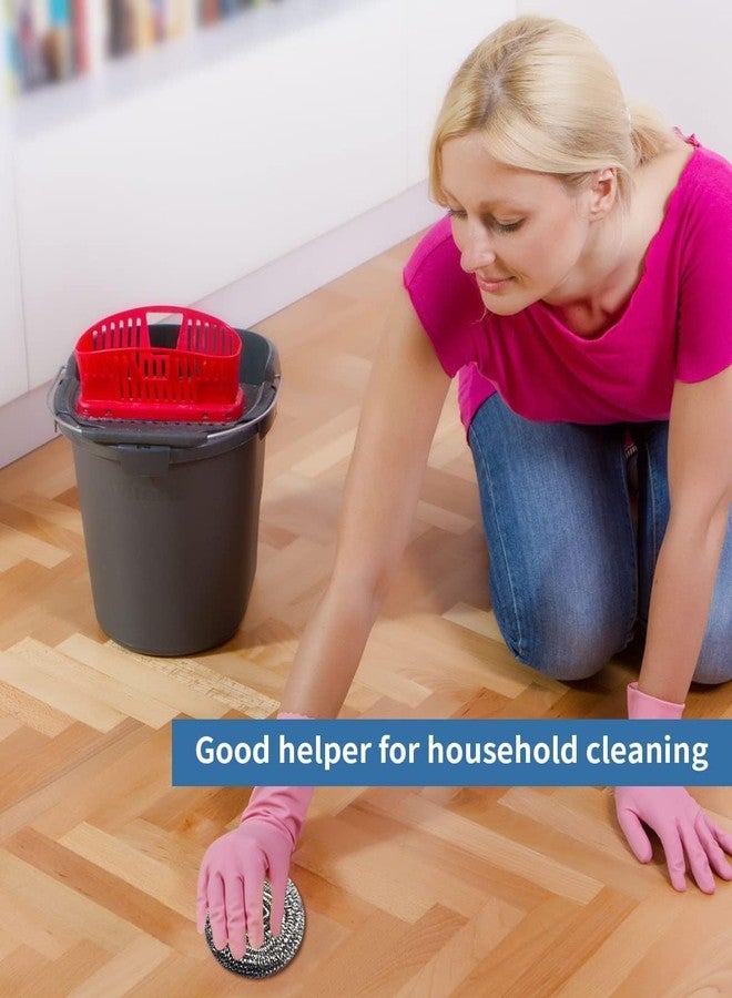 Hemshail Stainless Steel Wool Scrubber for Removing Tough Dirt,Steel Sponge Scourers Pad for Kitchens,Bathroom and More (15) - Image 5