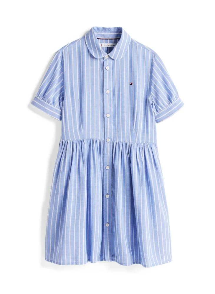 TOMMY HILFIGER Striped Button-Down Dress