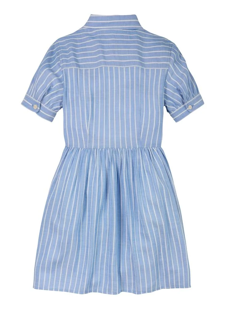 TOMMY HILFIGER Striped Button-Down Dress