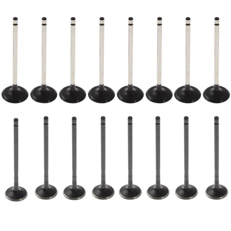 WFSZBP 16PCS Exhaust Intake Valve Kit 137150T010 Compatible with Toyota L4 18L DOHC 16V 2008 2009 2010 2011 2012 2013 2014 2015 - Image 2