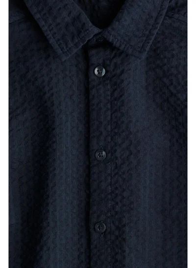 H&M Cotton seersucker shirt