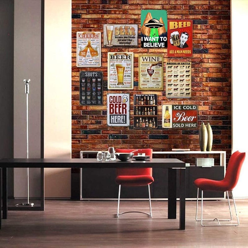 Cusde Breeds Of Cattle Metal Tin Sign Wall Plaque Poster For Restaurant Market Farm Ranch Bar Pub Beer Club Wall Home Decor 8x12 Inch - Image 5