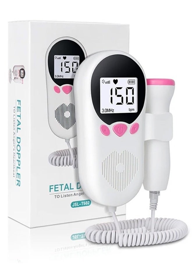 Generic - Medical Pocket Doppler Fetal Portable Baby, Heart Rate Monitor Ultrasonic Fetal Doppler with Ultasound Gel - Image 1
