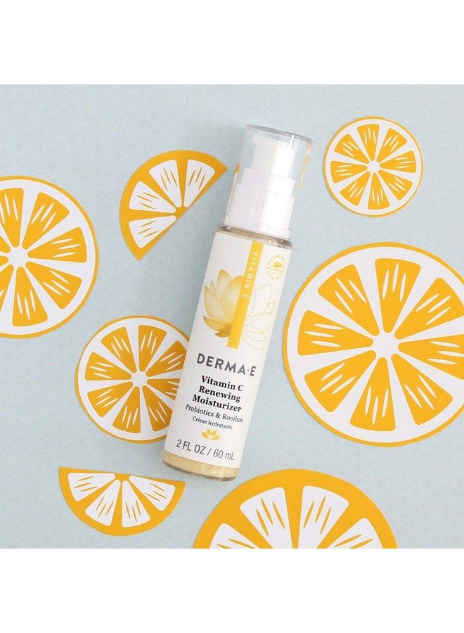 derma-e Vitamin C Renewing Moisturizer Brightening And Hydrating Facial Skin Renewing Cream Antiaging Facial Moisturizer And Day Cream 2 Oz - Image 3