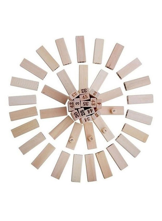 Eco-Friendly Wooden Number Stack Set - Image 3