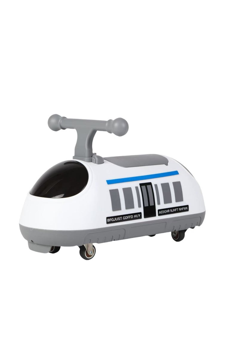 Kids Ride On Toy Train with Music & Lights, Baby Push Scooter for Toddlers, Indoor/Outdoor Ride-On for Boys & Girls 1–3 Years - Image 1