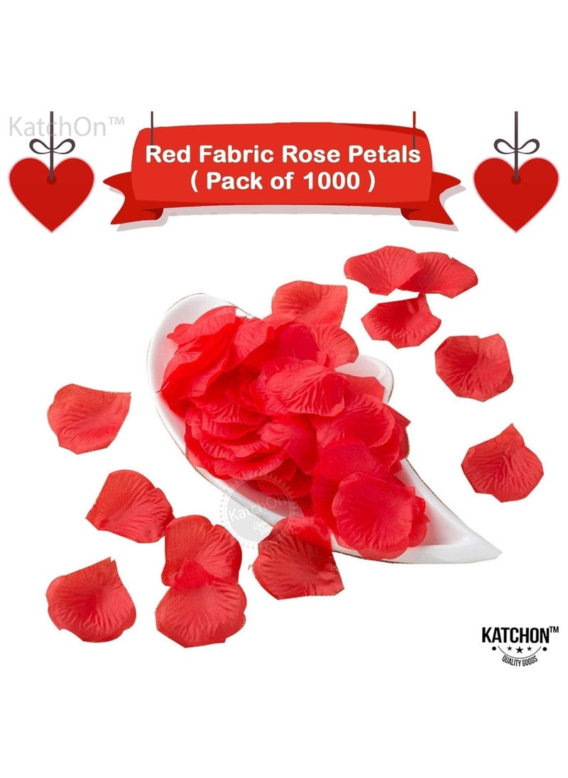 KATCHON Rose Petals Pack of 1000 For Valentines Day Decorations  - Image 2
