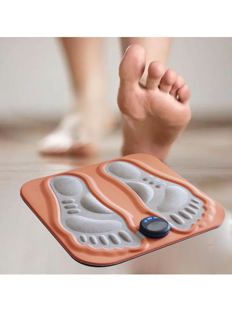 Generic Intelligent EMS Household Foot Pad Pulse Meridian Foot Pad Micro Current Foot Plate Massager Acupoint Foot Therapy Machine  - Image 2