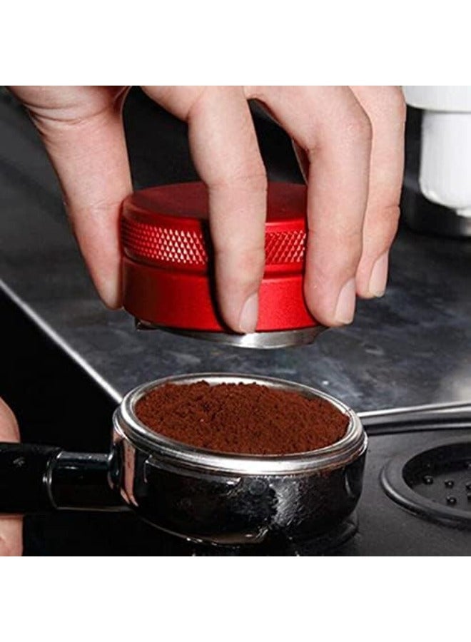 RANK Coffee Distributor 51mm Red Espresso Coffee Tamper Distributor Tool Leveler Espresso Machine Accessories - Image 4