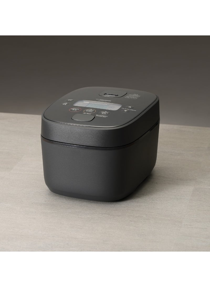 زوجيروشي قدر أرز كهربائي/حافظ حرارة 1.8 لتر، أسود - Image 3