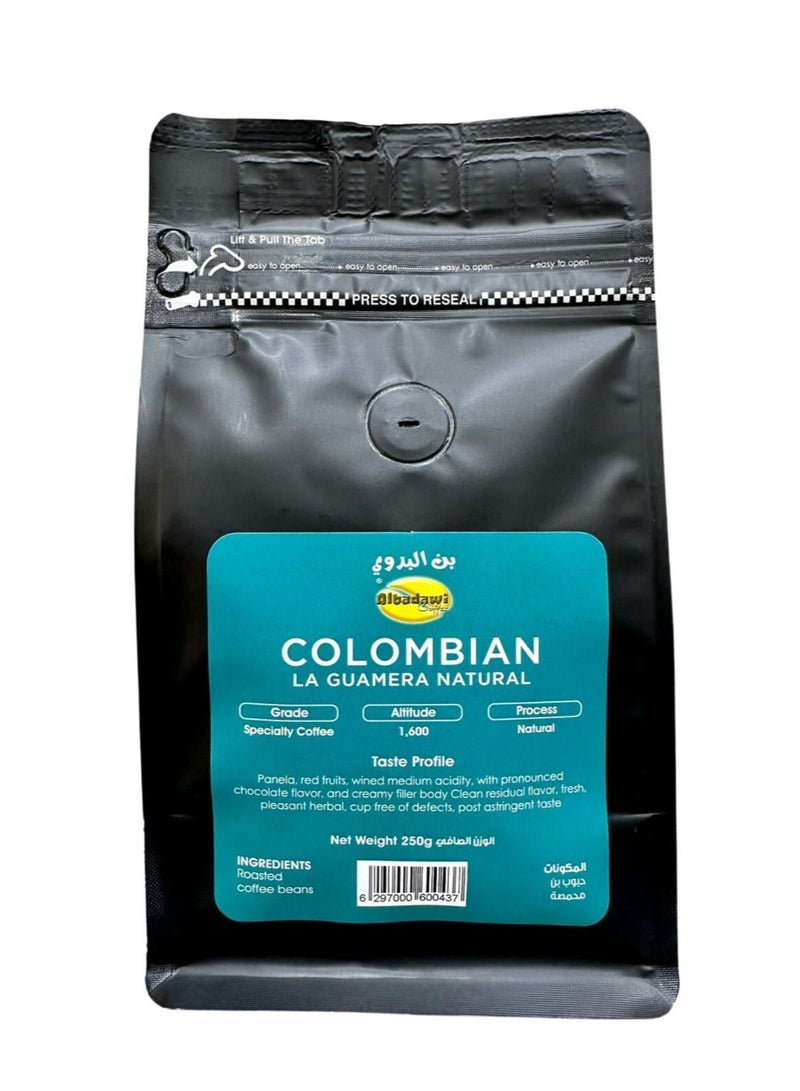 Al Badawi Coffee Colombian Coffee Beans 250grams  - Image 1