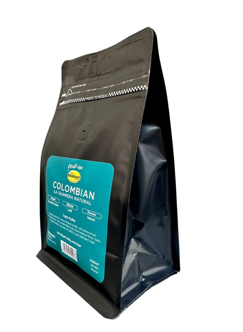 Al Badawi Coffee Colombian Coffee Beans 250grams  - Image 2