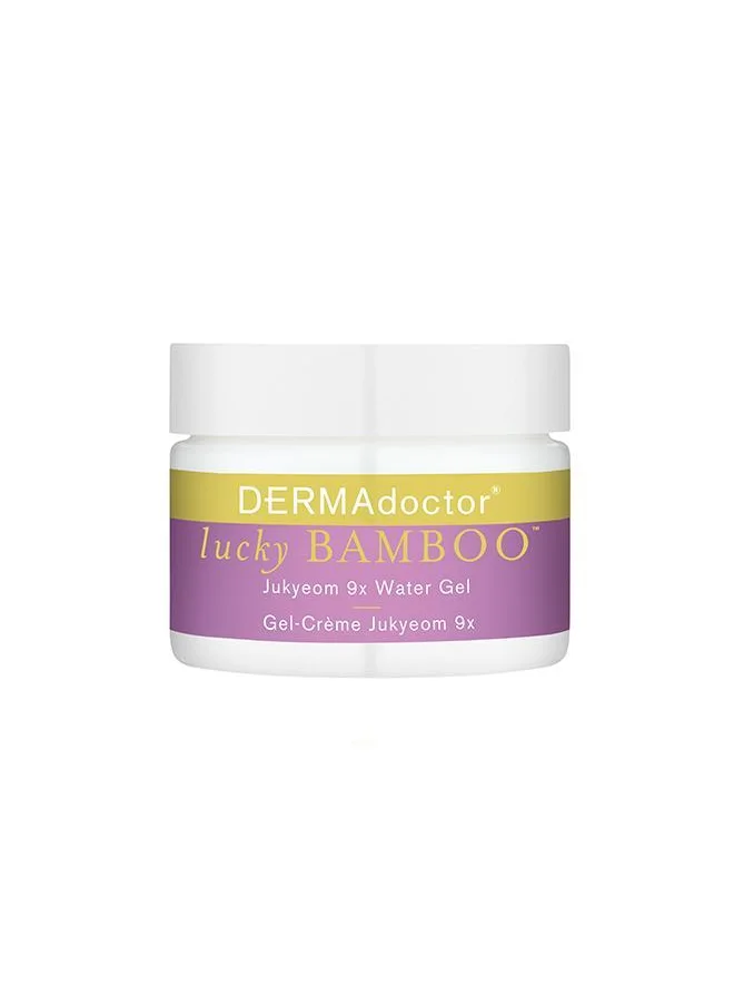 DERMAdoctor Lucky Bamboo Korean Jukyeom 9x Water Gel for Dull, Dehydrated, and Acne-Prone Skin 50 mL