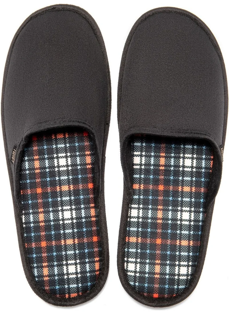 Twigy Plaid Men's Home Slippers Orange/Blue 41/46 AA0540
