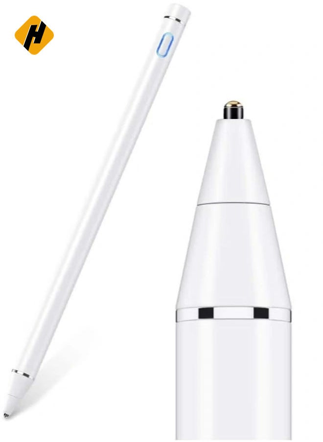 HuHa - Precision Stylus Pencil for Apple iPad Pro - White: Enhance Your Digital Creativity with Pinpoint Accuracy and Elegant Design - Image 1
