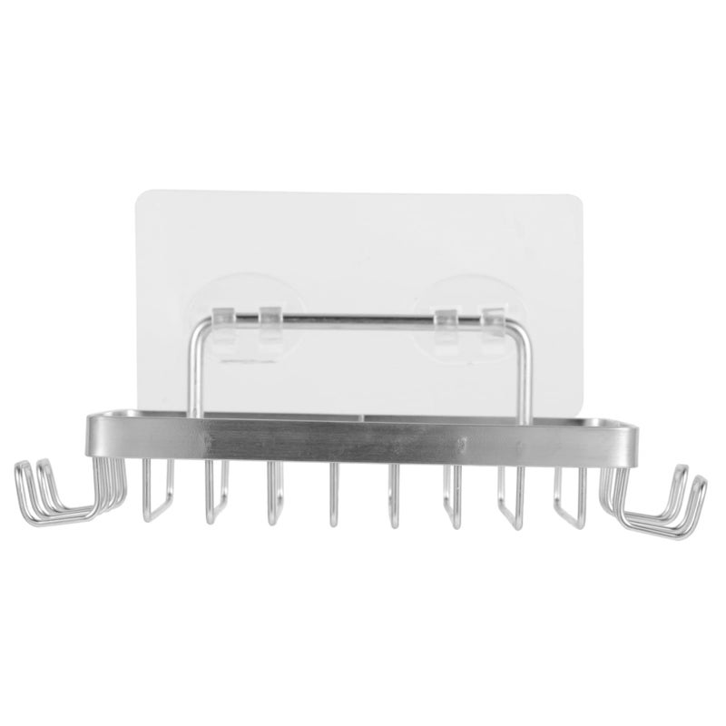No Drill Wall Mount Soap Dish Holder With Drainage Space Saving Bathroom Organizer - Image 2