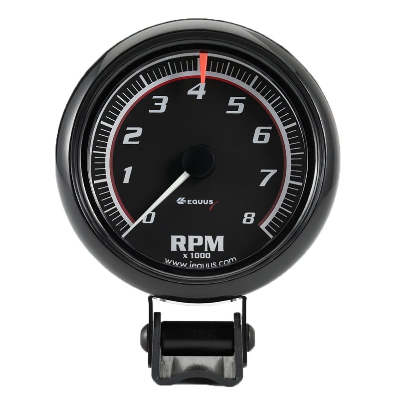 Equus 6086 2-1/2" Mini Tachometer, Black - Image 5