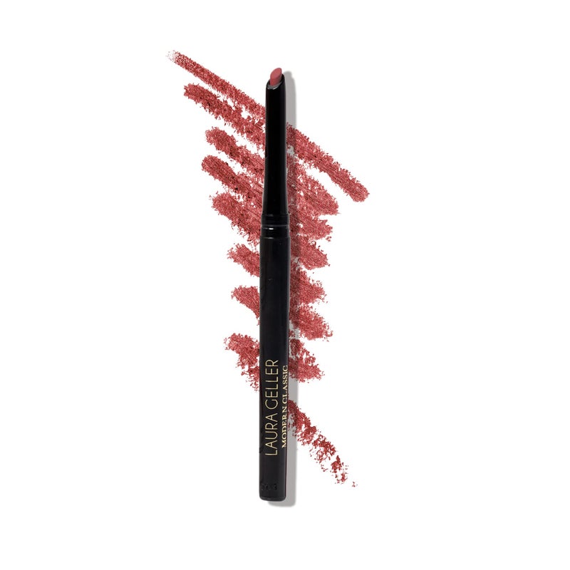 LAURA GELLER NEW YORK LAURA GELLER NEW YORK Modern Classic Lip Liner, Luxurious Creamy Long Lasting Lip Liner, Prevents Feathering and Fading, Major Mauve