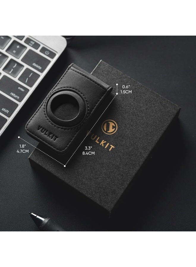 Men's Magnetic Money Clip with Airtag Holder - Airtag NOT Included- Holds Up to 15 Cash or 8 Cards