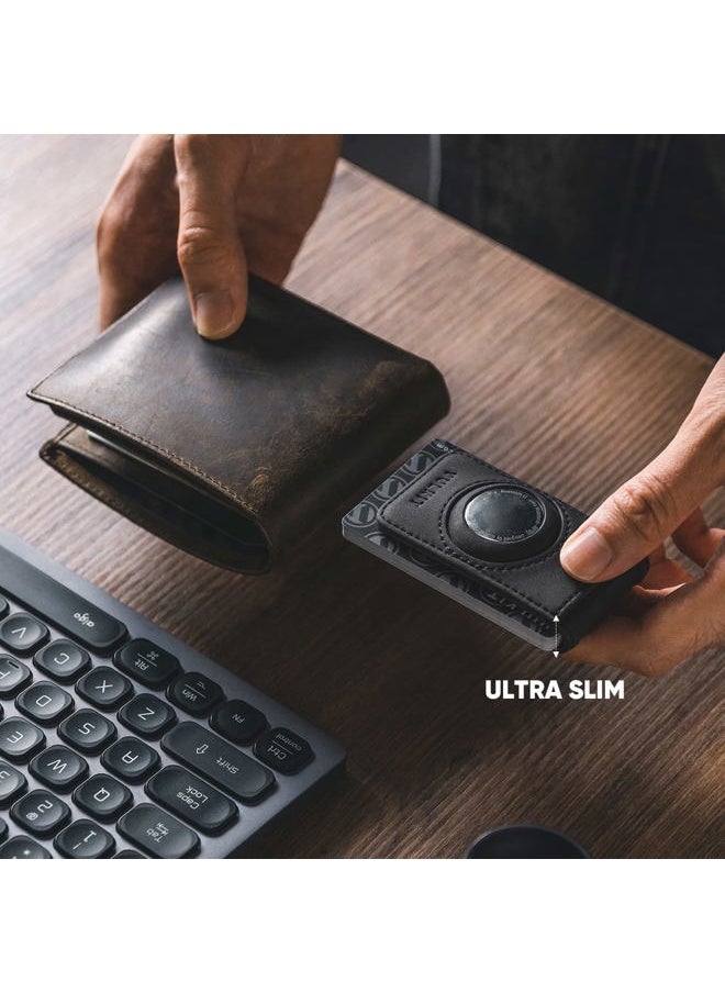 VULKIT Men's Magnetic Money Clip with Airtag Holder - Airtag NOT Included- Holds Up to 15 Cash or 8 Cards  - Image 4