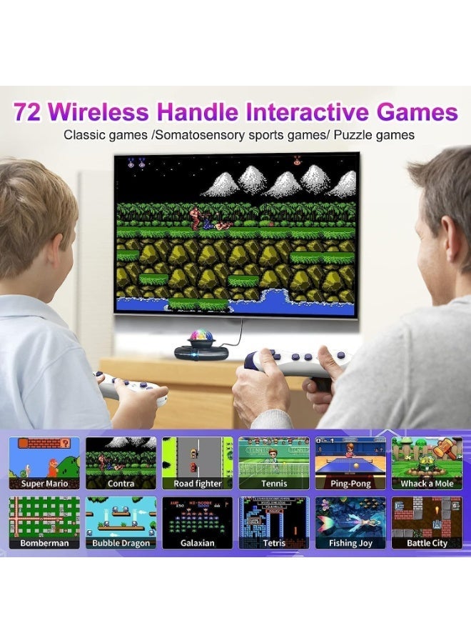 YOUWE7 سجادة رقص YOUWE7 للبالغين والأطفال، لعبة لوحة رقص لاسلكية مزدوجة الاستخدام للتلفزيون، سجادة رقص إلكترونية سهلة التوصيل والتشغيل مع كاميرا ذكية، سجادة رقص للتمرين لألعاب العائلة، هدايا عيد الميلاد - Image 5