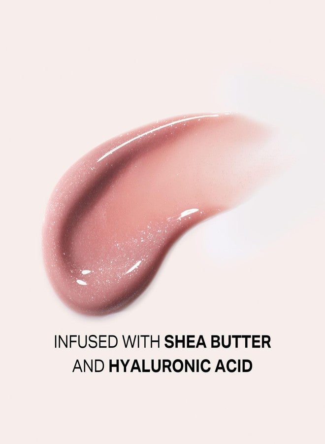 Woosh Beauty, Spin-On Lip Gloss, Hydrating Hyaluronic Acid & Shea Butter, No Fine Lines, Shine Finish, Vegan & Cruelty-Free - Veil - Image 4