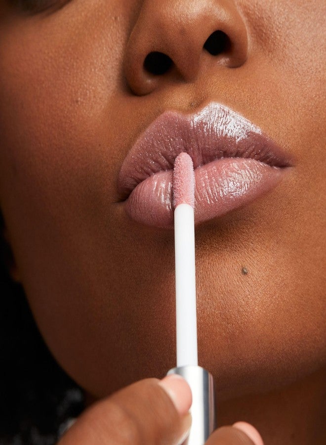 Woosh Beauty, Spin-On Lip Gloss, Hydrating Hyaluronic Acid & Shea Butter, No Fine Lines, Shine Finish, Vegan & Cruelty-Free - Veil - Image 3
