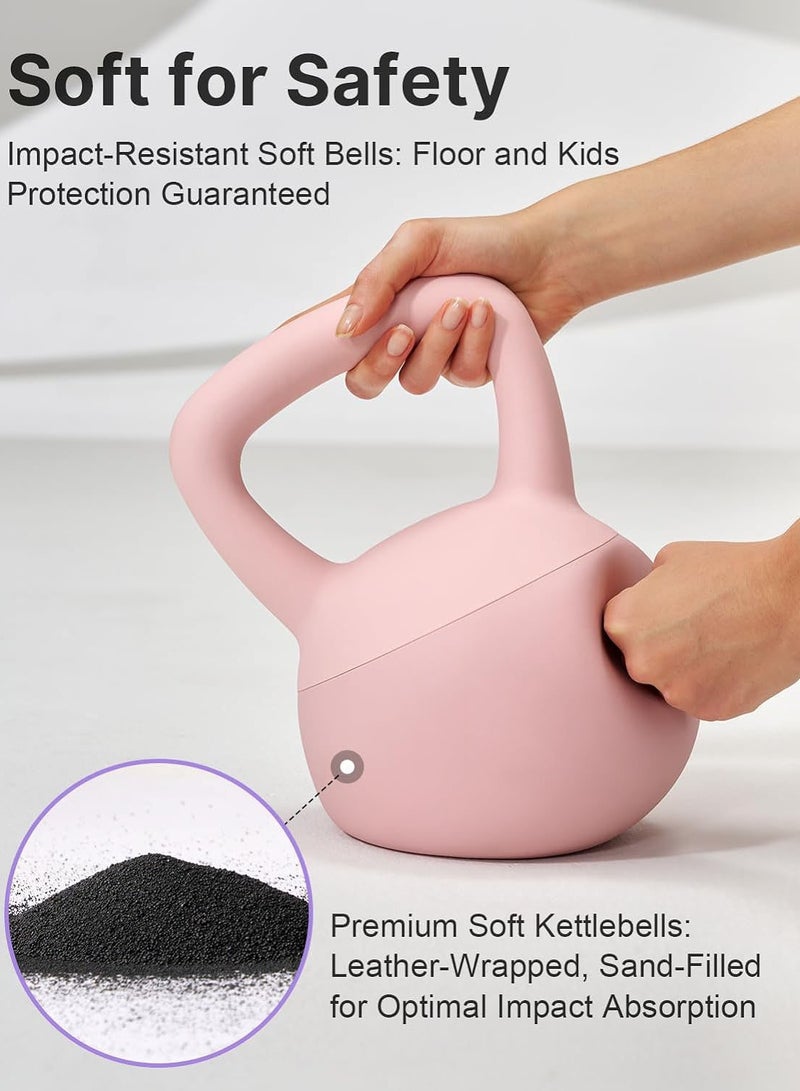 AIMEISHI Soft Kettlebell,Kettlebell Anti-Slip Grip Weight for Home Workouts, Kettlebells Set Strength and Safety Guaranteed - Image 5