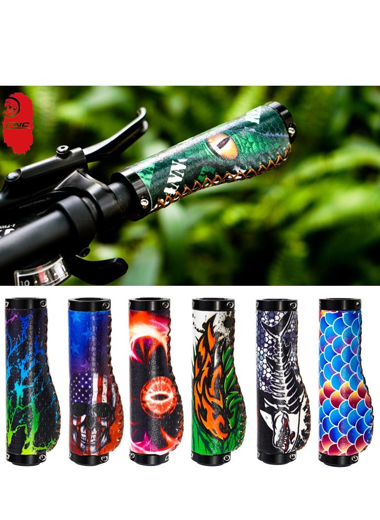 CNC Bike Handlebar Grips,MTB Silicone Grips,Gel Grips for Mountain Bike/Bicycle  - Image 4