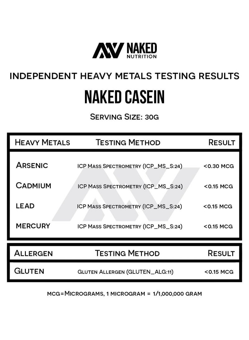 NAKED nutrition 1Lb Micellar Casein Protein - Bulk, Gmo-Free, Gluten Free, Soy Free, Preservative Free - Stimulate Muscle Growth - Enhance Recovery - 15 Servings - Image 5