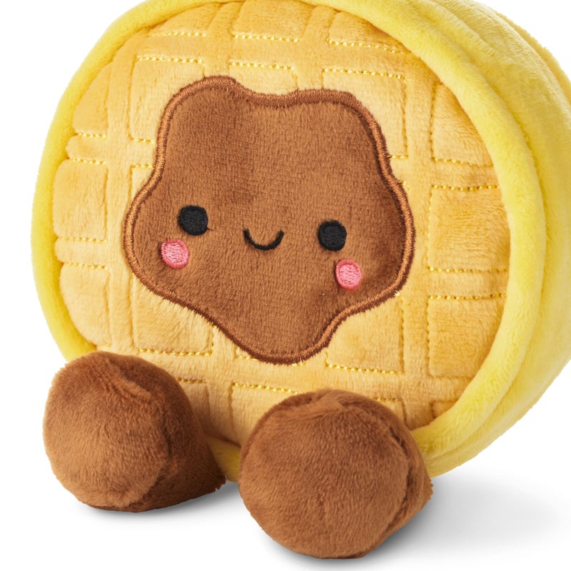 Hallmark Better Together Magnetic Plush (Chicken and Waffle) 6.7"" Stuffed Toys  Valentine's Day Gift for Kids - Image 5