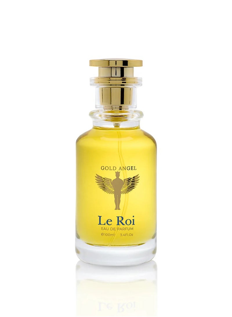 GOLD ANGEL - Le Roi 100ml | Premium Luxury Fragrance Unisex | Exquisite Long-Lasting Scent - Image 1