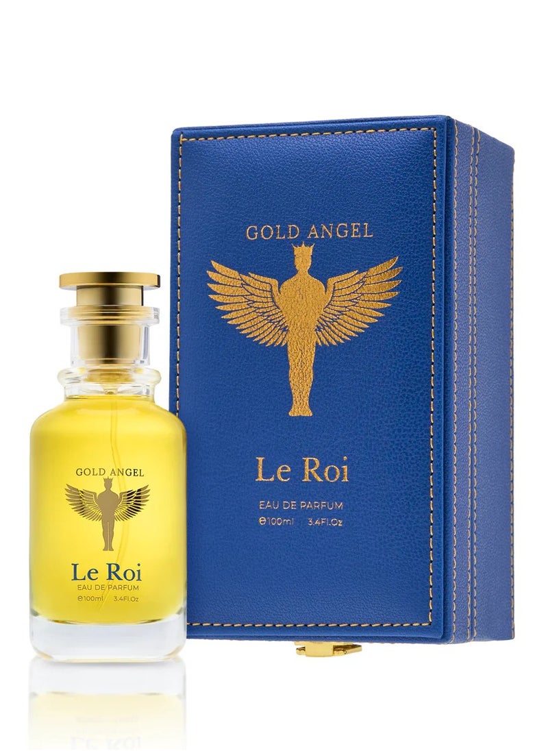 GOLD ANGEL - Le Roi 100ml | Premium Luxury Fragrance Unisex | Exquisite Long-Lasting Scent - Image 1