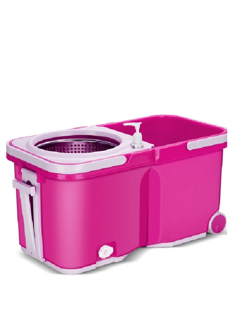 Hi homey Split Bucket Mop with 2 Mop Heads - Image 1