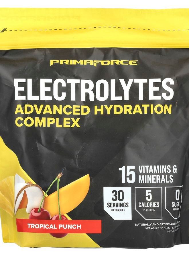 Primaforce Electrolytes Advanced Hydration Complex Tropical Punch 30 Packets 0.2 oz (5.8 g) Each