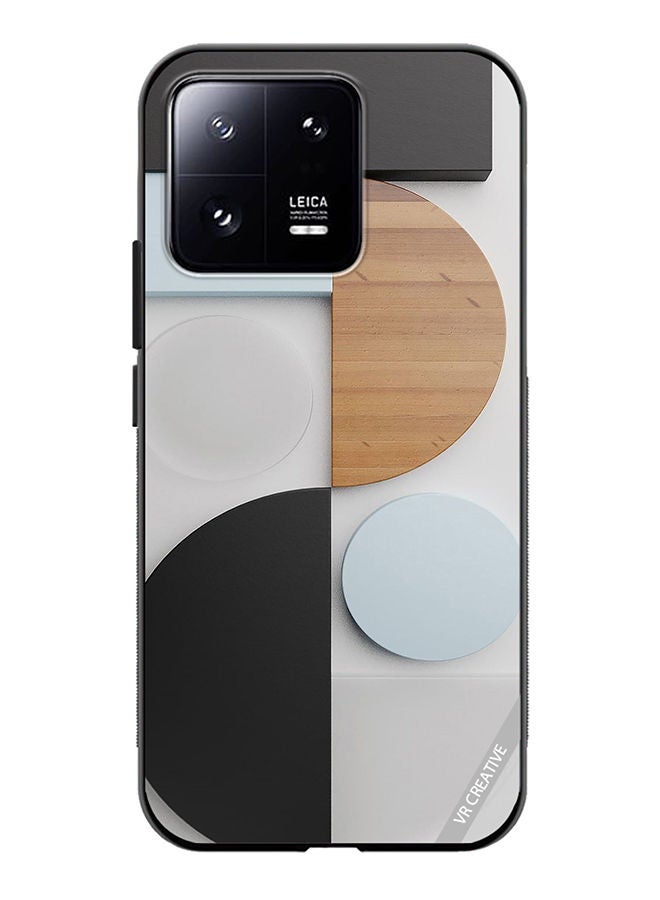 VR CREATIVE Protective Case Cover For Xiaomi 13 Abstract Design Multicolour - Image 1