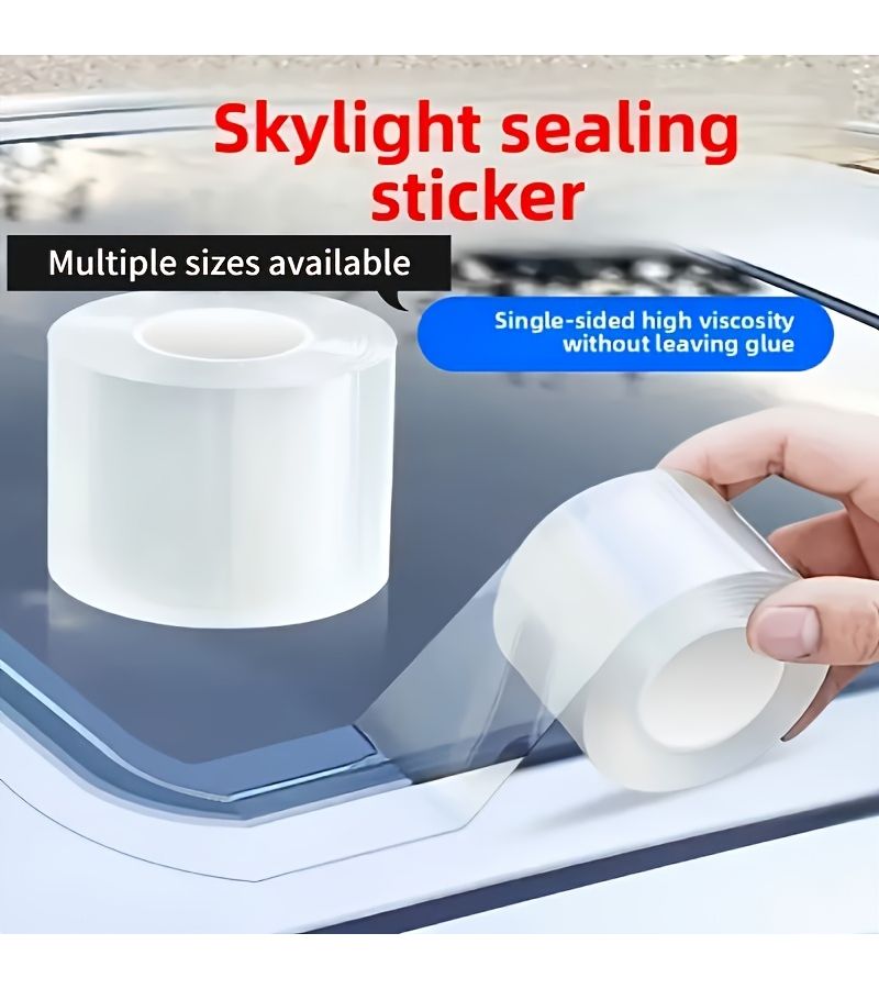 Single Sided Nano Waterproof Tape 2 Rolls 5cm X 5 Meters Sealing Strip For Kitchen Bathroom Sink Edge Home Restaurant Waterproof Seal - Image 1