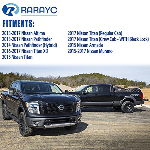 RARAYC Interior Door Handle | for 2013 2014 2015 2016 2017 Nissan Altima Sedan Pathfinder Titan | Replaces Front Rear Left Driver Side - Image 2