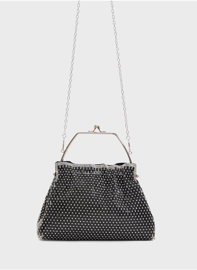 Ella Limited Edition Ladies Sparkly Clutch Bag  - Image 1