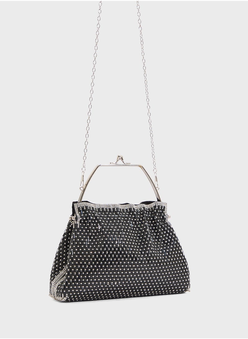 Ella Limited Edition Ladies Sparkly Clutch Bag  - Image 3