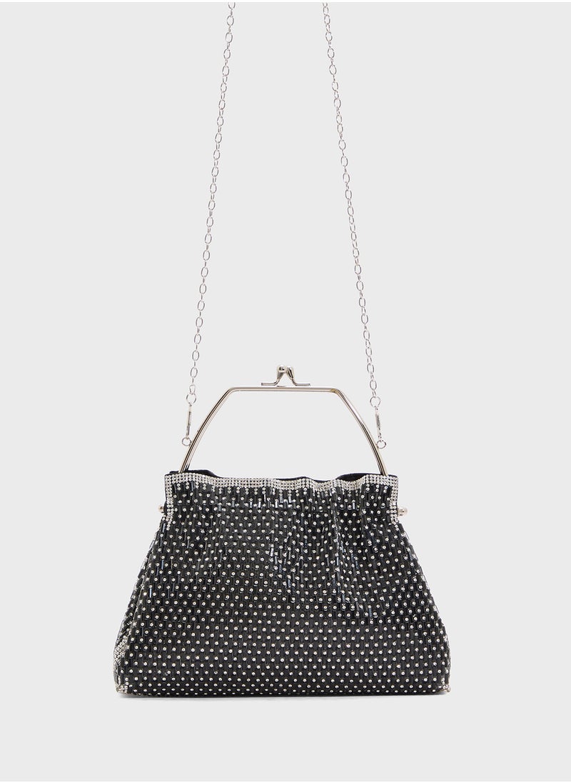 Ella Limited Edition Ladies Sparkly Clutch Bag  - Image 2