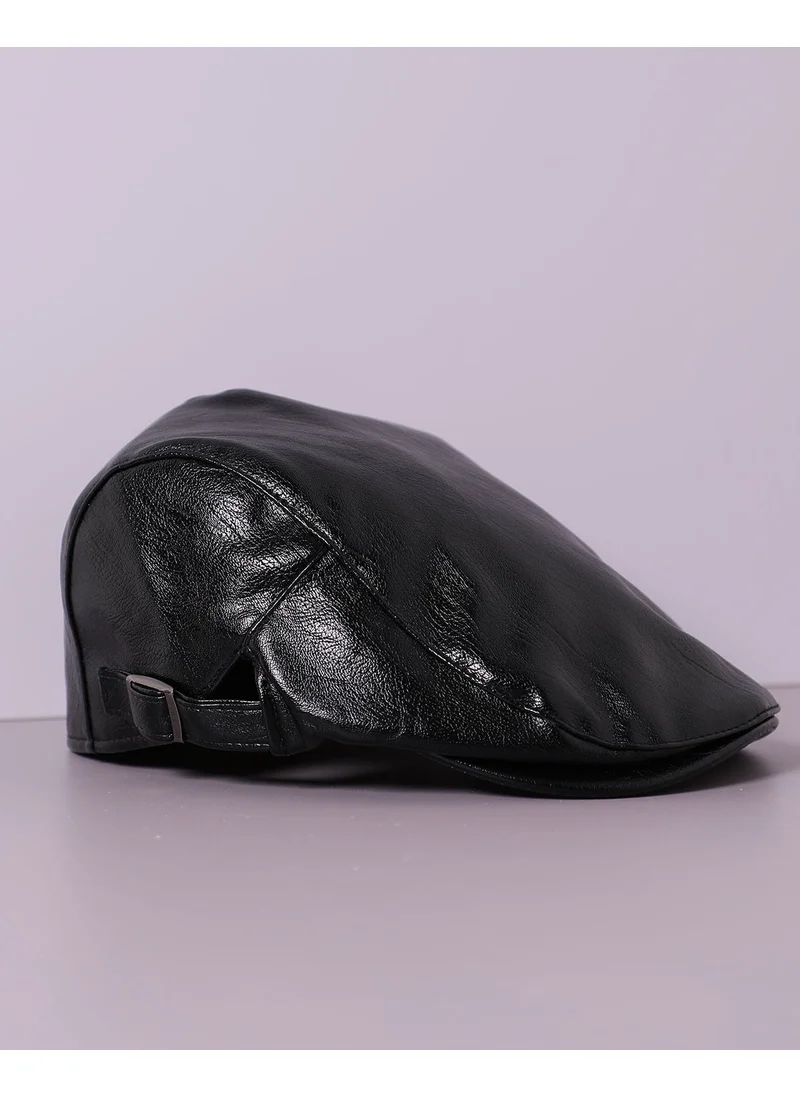 صوص هاوت Black Solid Beret Cap