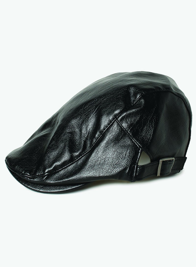 Haute Sauce Black Solid Beret Cap  - Image 3