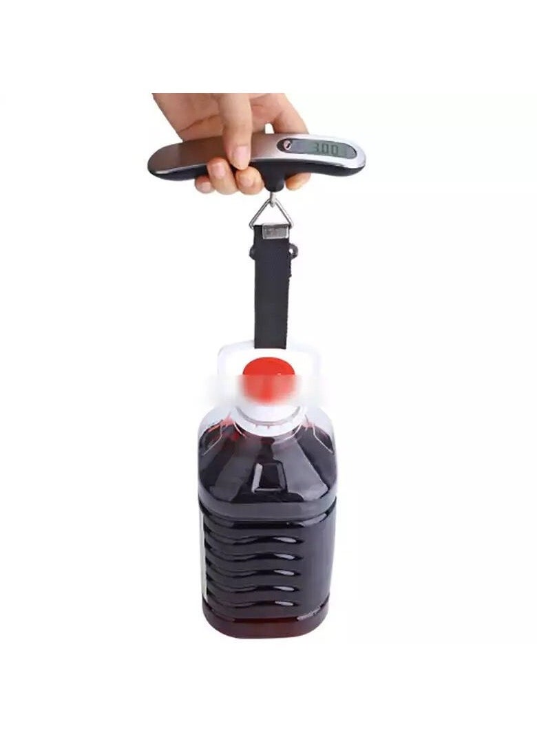 MORANO - Portable digital luggage scale suitable for travel, measuring weight up to 50 kg - Image 1