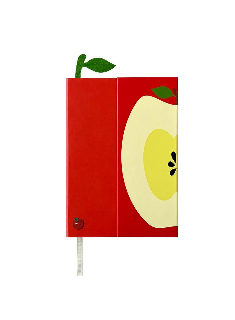 Apple Diary With Magnetic Flip Cover Notebook Writing Sketching Notebook - Image 1