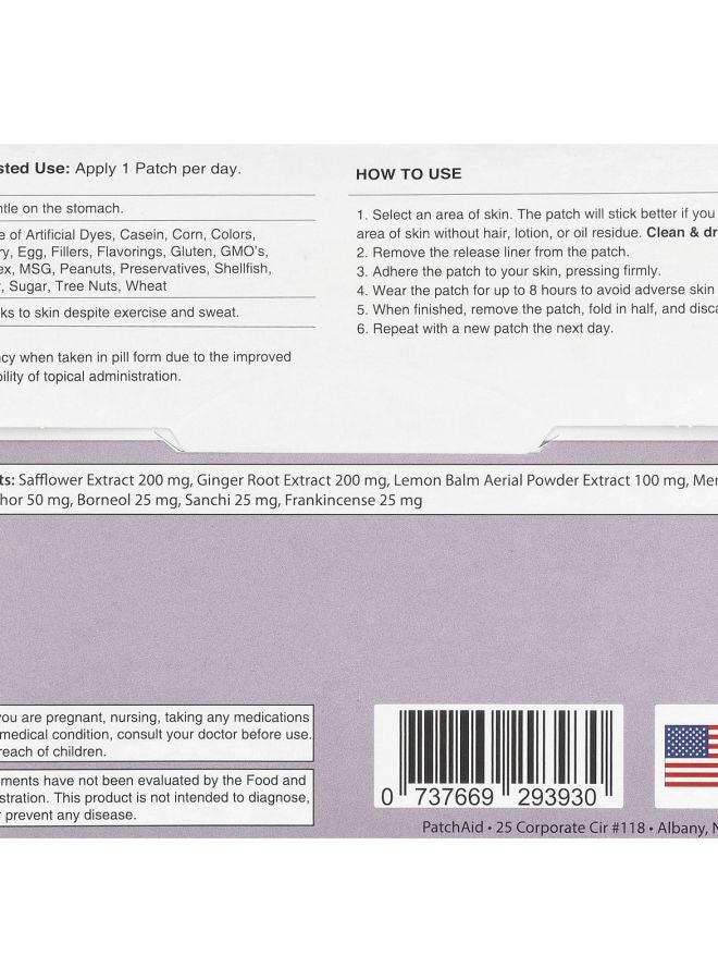 PatchAid Nausea Relief Patch 30 Patches - Image 2