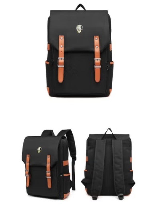 Aethvive Unisex Fashion Casual Backpack, Fashion Casual Backpack, Oxford Cloth Waterproof and Wear Resistant Schoolbag - Image 3