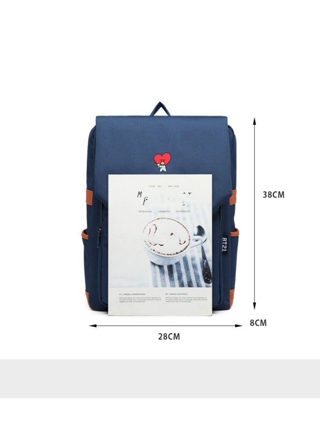 Aethvive Unisex Fashion Casual Backpack, Fashion Casual Backpack, Oxford Cloth Waterproof and Wear Resistant Schoolbag - Image 4